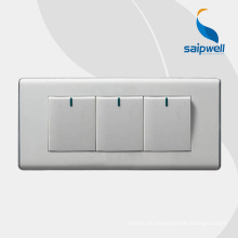 Saip/Saipwell CE Standard 10A RF Interruptor de pared de control remoto inalámbrico